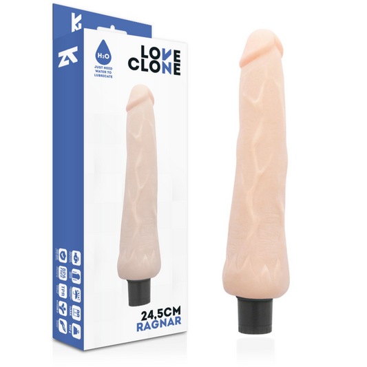 Loveclone Ragnar Self Lubrication Vibrator 24.5 Cm -O- 3.5 Cm