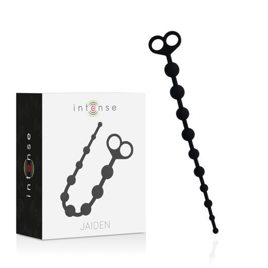 Intense Anal Toys Intense - Jaiden Anal Beads Black