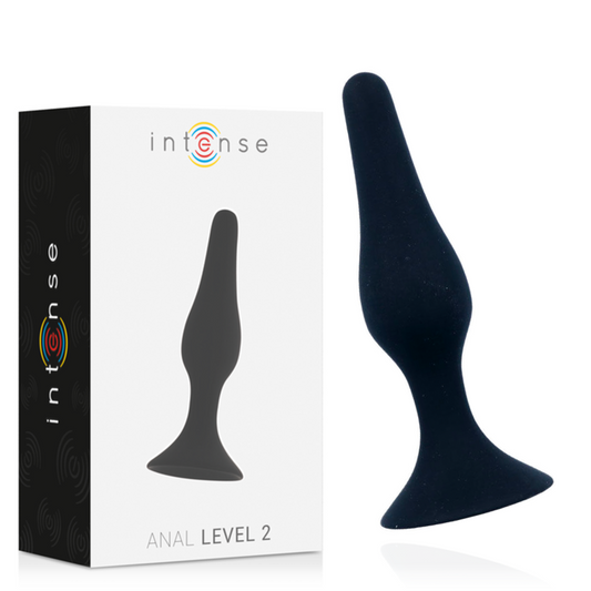 Intense Anal Toys Intense - Anal Level 2 11.5Cm Black