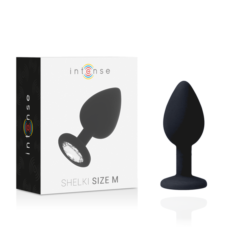 Intense Anal Toys Intense - Shelki M Anal Plug Black