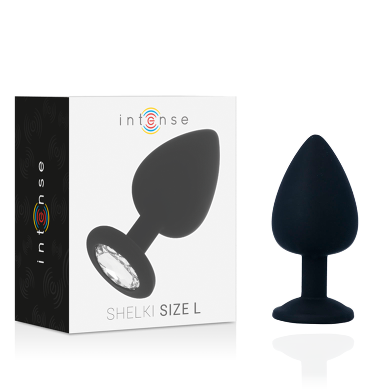 Intense Anal Toys Intense - Shelki L Anal Plug Black