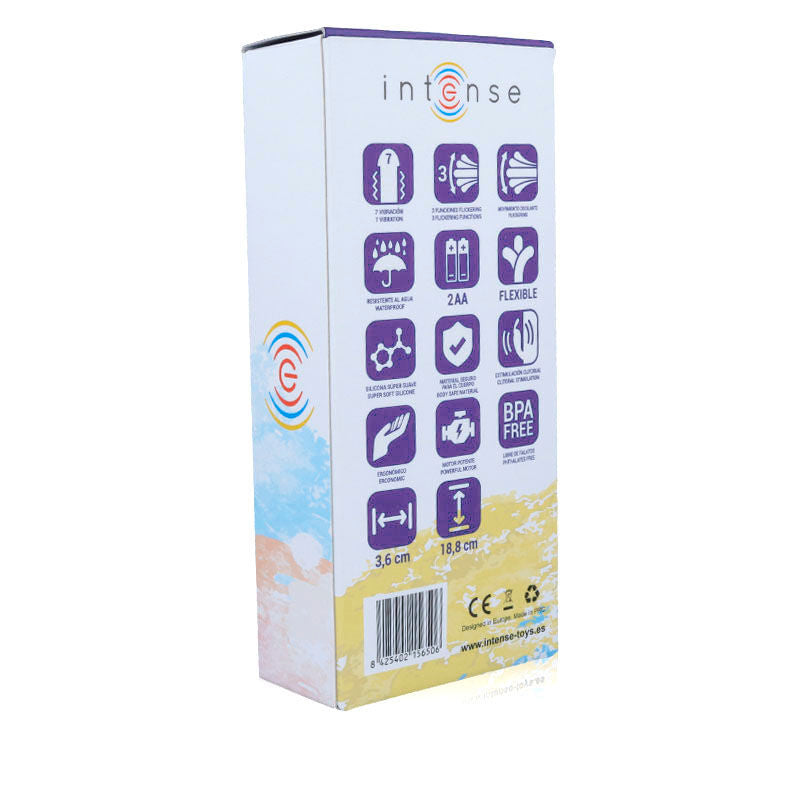 Intense Fun Intense - Susy Silicone Rabbit Lilac Oscillating Vibrator