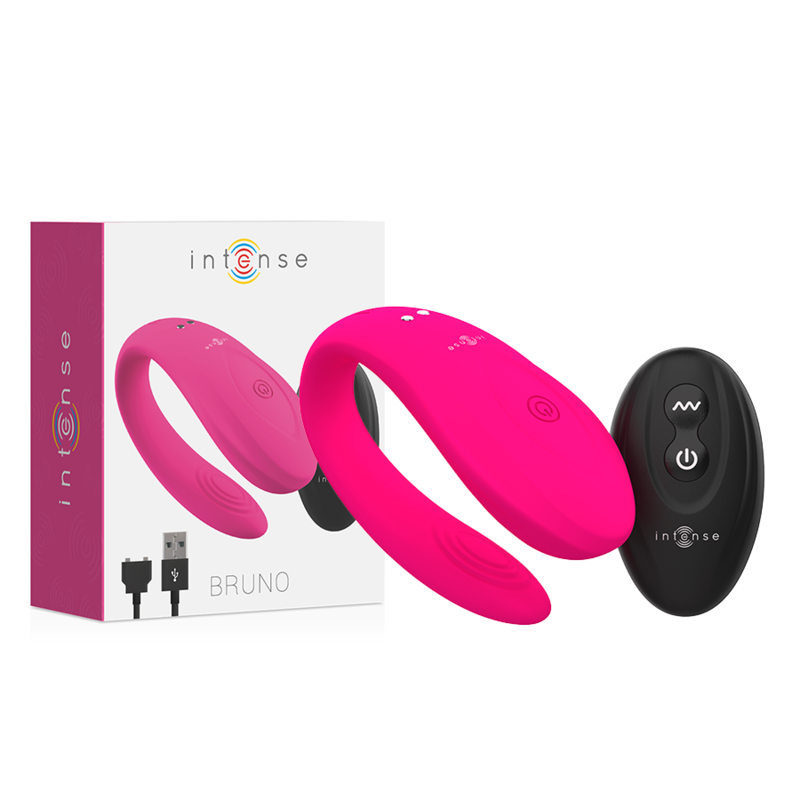 Intense Couples Toys Intense - Bruno Partner Double Pleasure Pink