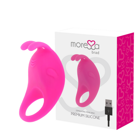 Moressa Brad Premium Silicone Rechargeable Pink