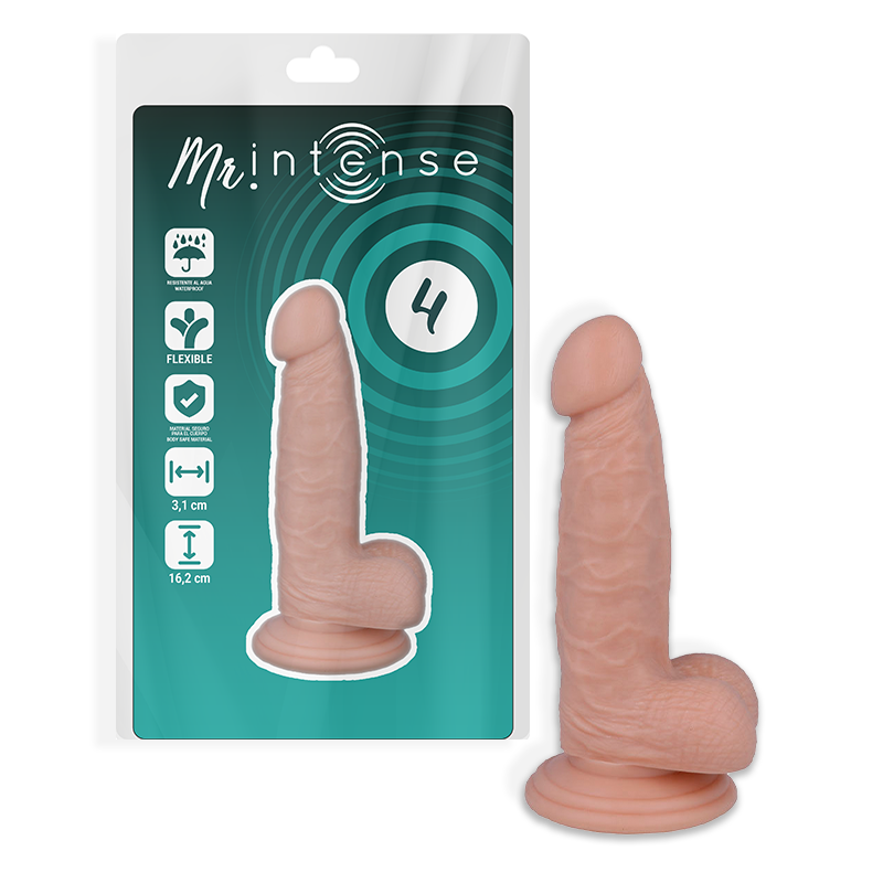 Mr. Intense Mr Intense - 4 Realistic Cock 16.2 Cm -O- 3.1 Cm