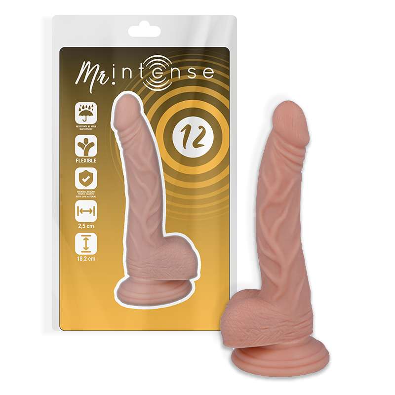 Mr. Intense Mr Intense - 12 Realistic Cock 18.2 Cm -O- 2.5 Cm