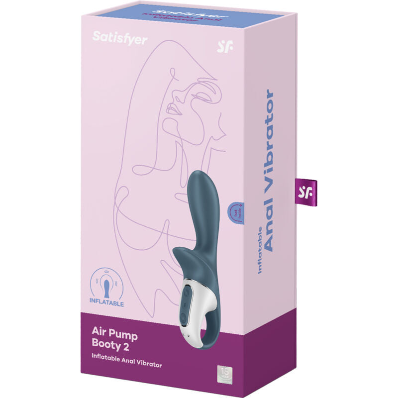Satisfyer Vibrator Satisfyer - Air Pump Booty 2 Dark Grey