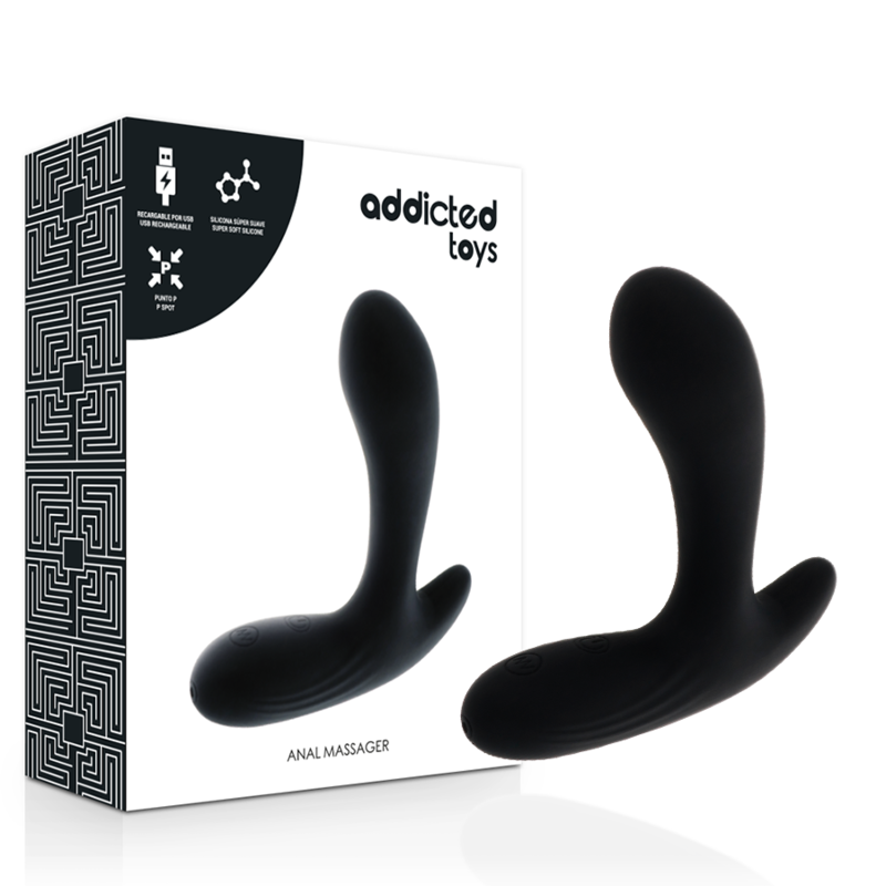 Addicted Toys Anal Balls 22 Cm Black