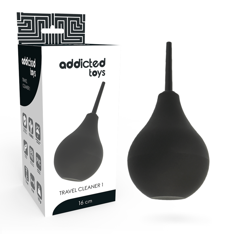 Addicted Toys Adiccted Toys - Anal Douche Black