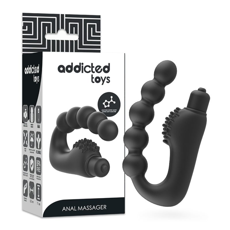 Addicted Toys Anal Massager Prostatic With Vibration