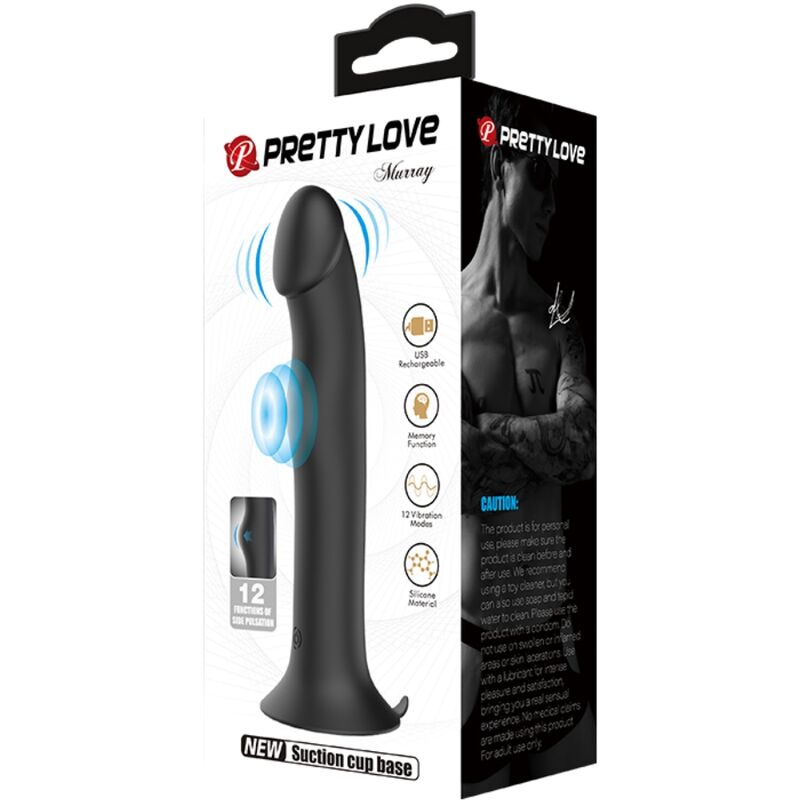 Pretty Love Flirtation Pretty Love - Murray Vibrator And Clitoris Sucker Black