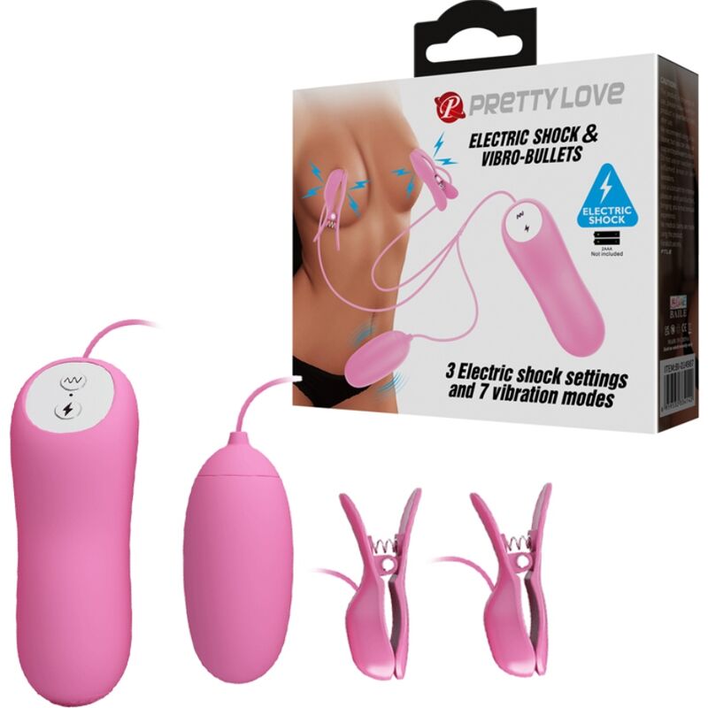 Pretty Love Electric Shock & Vibro Bullets
