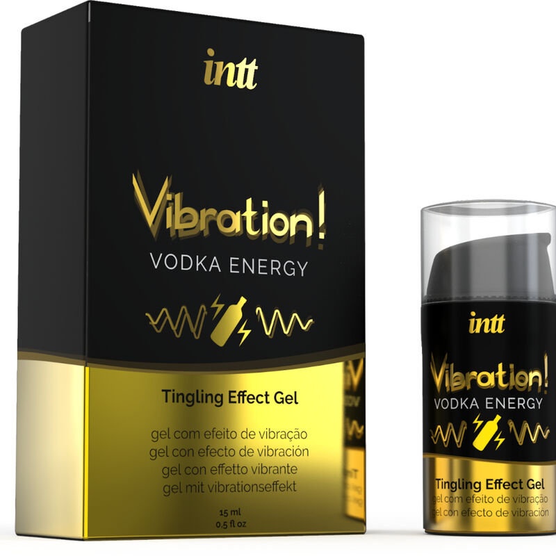 Intt Unisex Arousal Gel Intt - Powerful Intimate Stimulant Liquid Vibrating Gel Vodka 15Ml