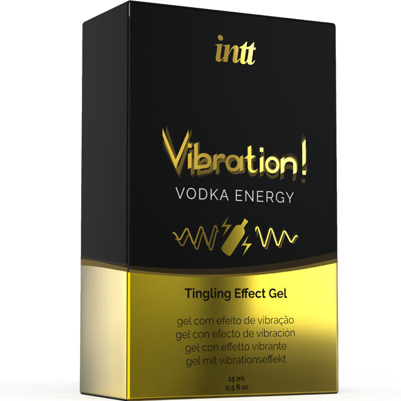 Intt Unisex Arousal Gel Intt - Powerful Intimate Stimulant Liquid Vibrating Gel Vodka 15Ml