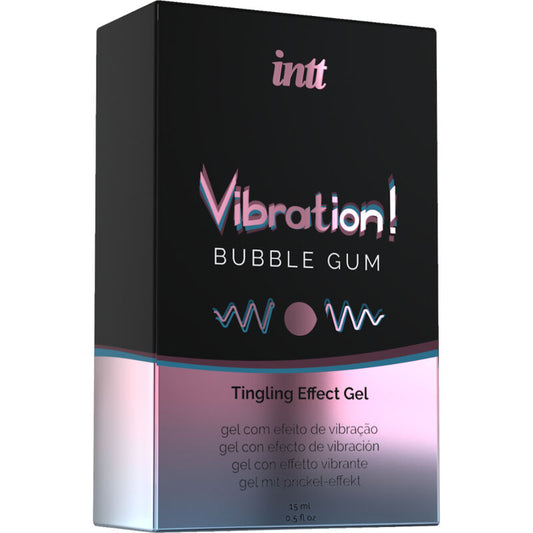 Intt Unisex Arousal Gel Intt - Powerful Intimate Stimulant Liquid Vibrating Gum Gum 15Ml