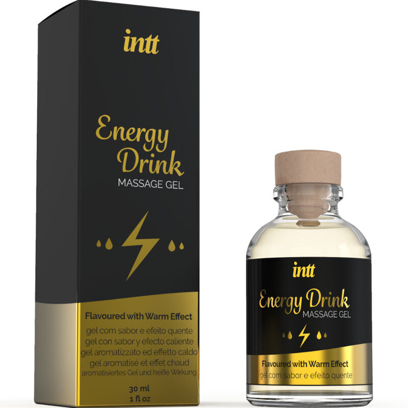 Intt Massage & Oral Sex Massage Gel With Flavored Energy Ca Drink And Heating Effect
