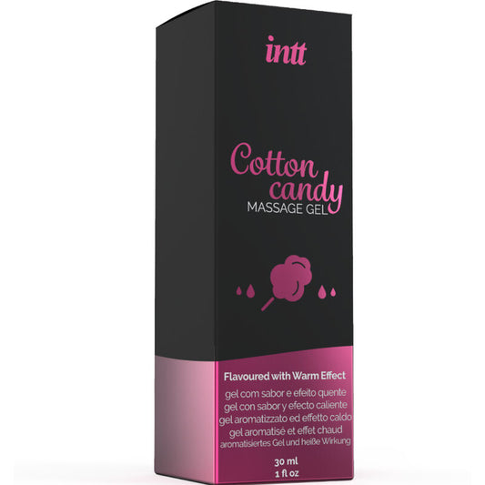 Intt Massage & Oral Sex Massage Gel With Cotton Candy Flavor And Heating Effect