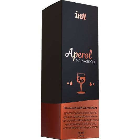 Intt Massage & Oral Sex Aperol Massage Gel Intense Heat Effect