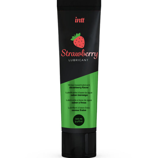 Intt Lubricants Intimate Water-Based Lubricant Strawberry Flavor