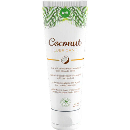 Intt Vegan Line Intt - Vegan Water-Based Lubricant With Intense Coconut Flavor