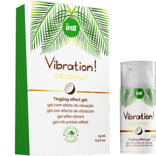 Intt Vegan Line Intt - Vibration Gel Powerful Stimulant Vegan Liquid Vibrator