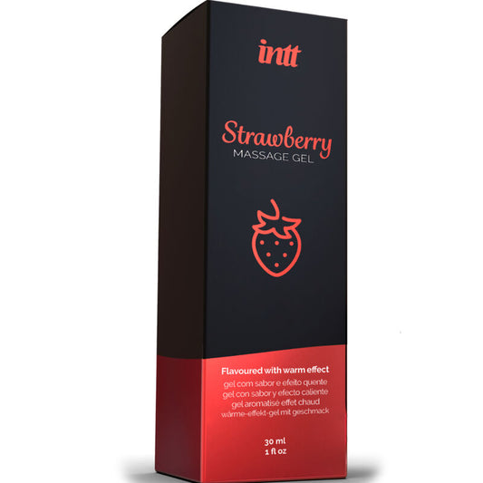 Intt Massage & Oral Sex Hot Effect Strawberry Flavor Massage Gel