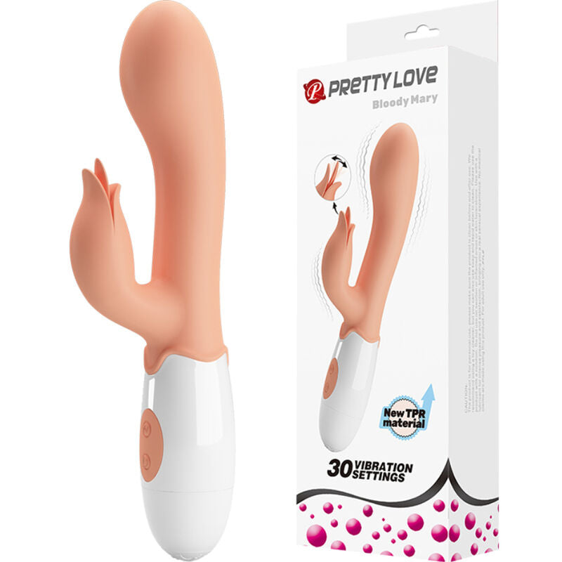 Pretty Love Bloody Mary Vibrator With Stimulator