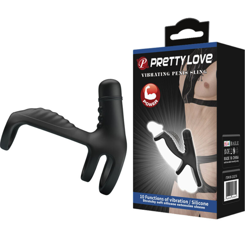 Pretty Love Male Pretty Love - Elastic Soft Silicone Extension Sleeve