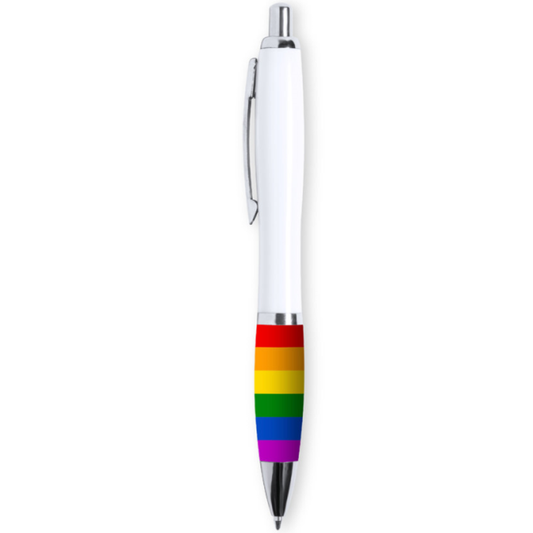 Pride Lgbt Flag White Biros