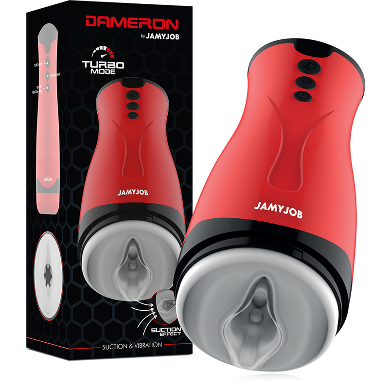 Jamyjob Dameron Suction And Vibration Masturbator
