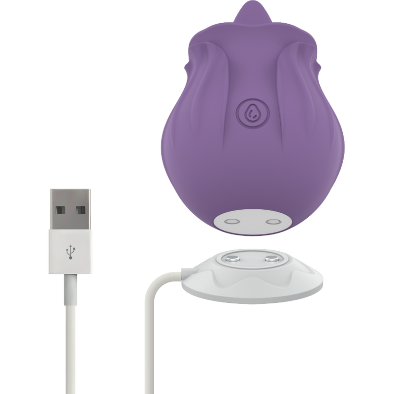 Intense Fun Intense - Violet Cl Toris Stimulator 10 Vibrations Lilac