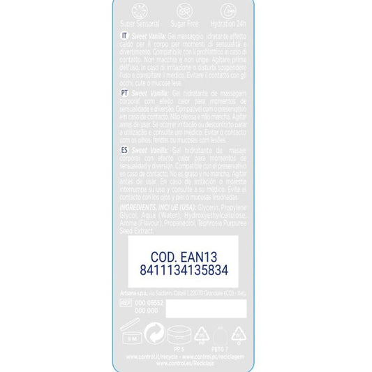 Control Lubes Control - 2 En 1 Massage & Pleasure Madagascar Sweetness 200 Ml