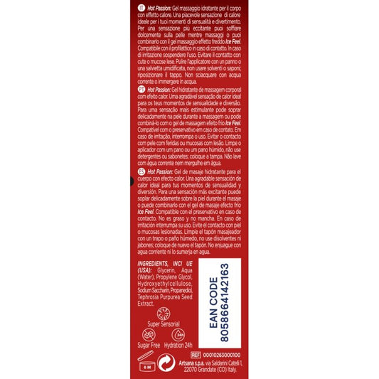 Control Lubes Control - Hot Passion 3 In 1 Gel 200 Ml