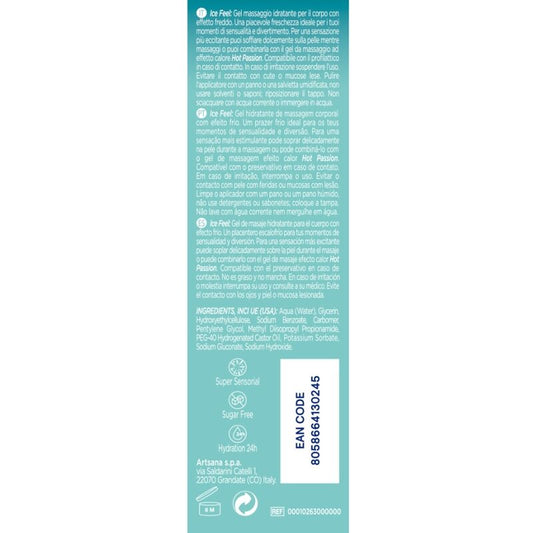 Control Lubes Control - Gel 3 In 1 Ice Feel 200 Ml
