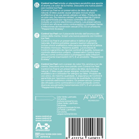 Control Condoms Control - Ice Feel Cool Effect 10 Units