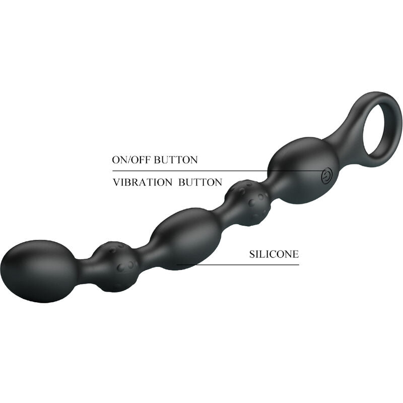 Pretty Love Van Anal Beads 10 Vibrations