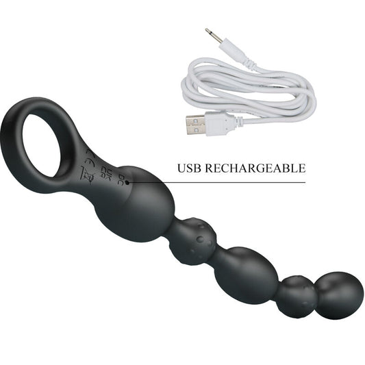 Pretty Love Van Anal Beads 10 Vibrations
