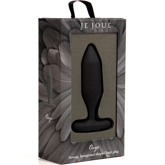 Je Joue Onyx Anal Plug Vibrator Black