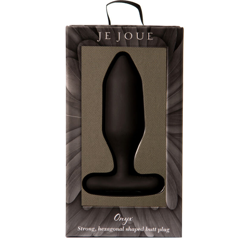 Je Joue Onyx Anal Plug Vibrator Black