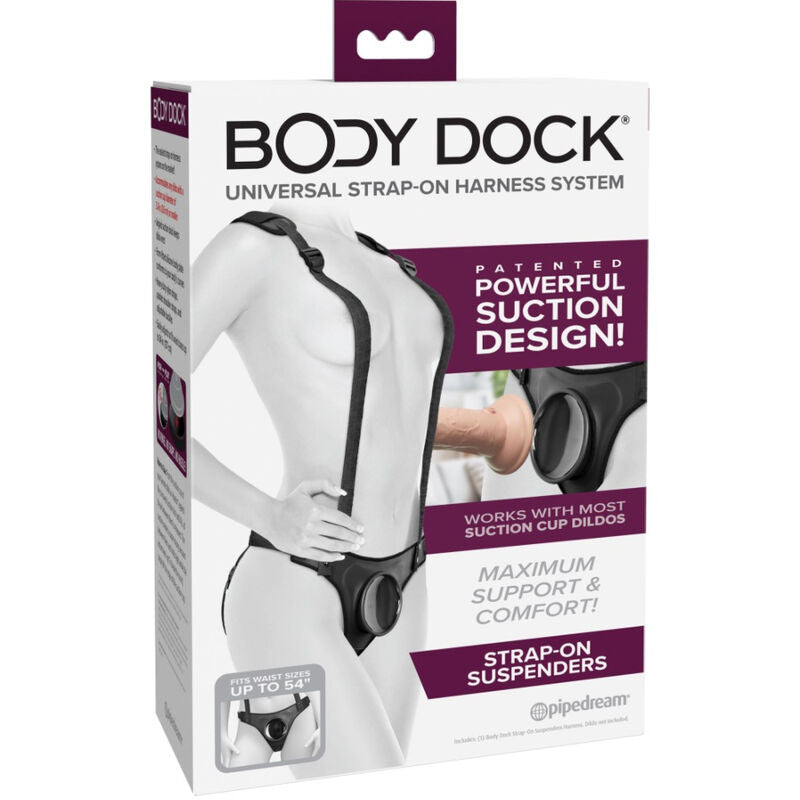 Pipedream Body Dock Body Dock Strap-On Suspenders