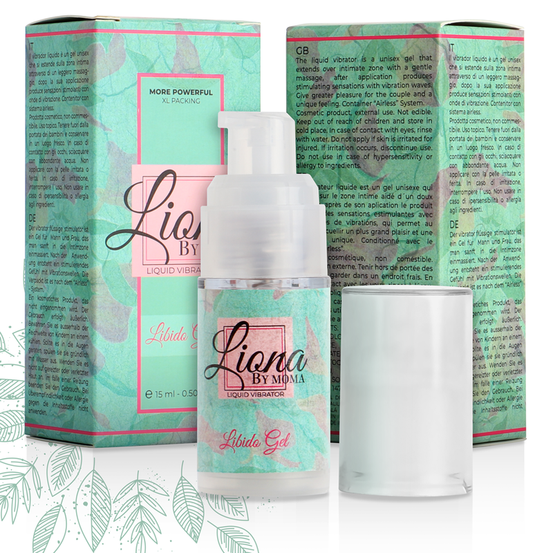 Liona By Moma Liquid Vibrator Libido Gel 15 Ml