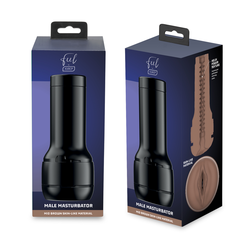 Kiiroo Feel Stroker Masturbator Stimulator - Brown