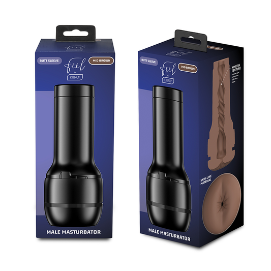 Kiiroo Feel Stroker Generic Butt Masturbator - Mid Brown