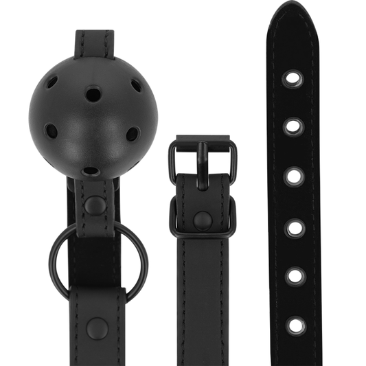 Intense Fetish Intense - Fetish Vegan Leather Ball Gag