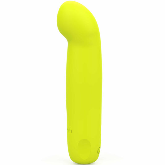 B Swish Bcute Curve Infinite Classic Rechargeable Silicone Vibrator Yellow