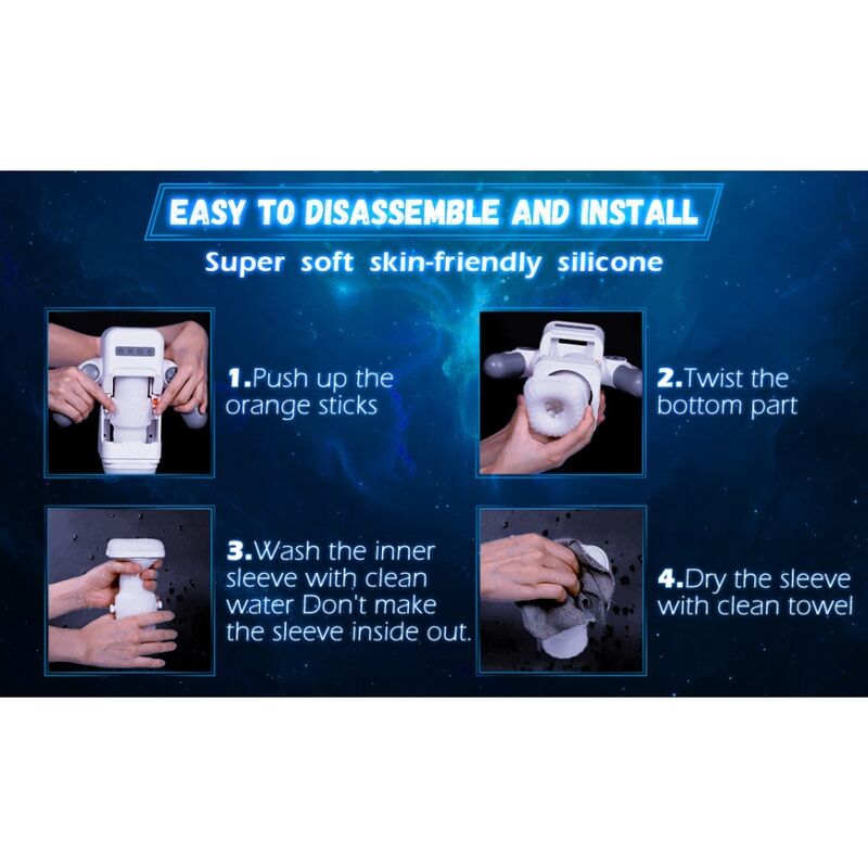 Baile For Him Game Cup - Thrusting Vibration Masturbator With Heating Function And Mobile Support - Black