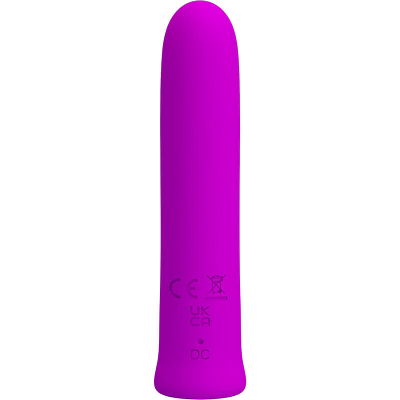 Pretty Love Flirtation Pretty Love - Curtis Mini Super Power Vibrator 12 Violet Silicone Vibrations