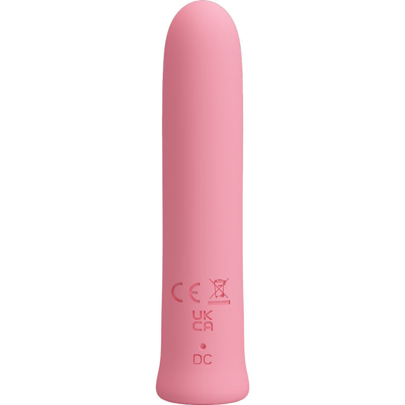 Pretty Love Flirtation Pretty Love - Curtis Mini Super Power Vibrator 12 Pink Silicone Vibrations