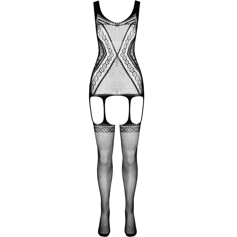 Passion Woman Bodystockings Passion - Eco Collection Bodystocking Eco Bs007 Black