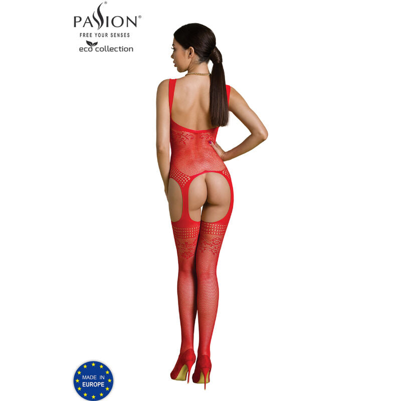 Passion Woman Bodystockings Passion - Eco Collection Bodystocking Eco Bs008 Negro